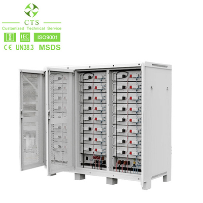 Sistema di batterie ad alta tensione CTS-HV400 di alta tensione di 40.96KWh LFP con BMS